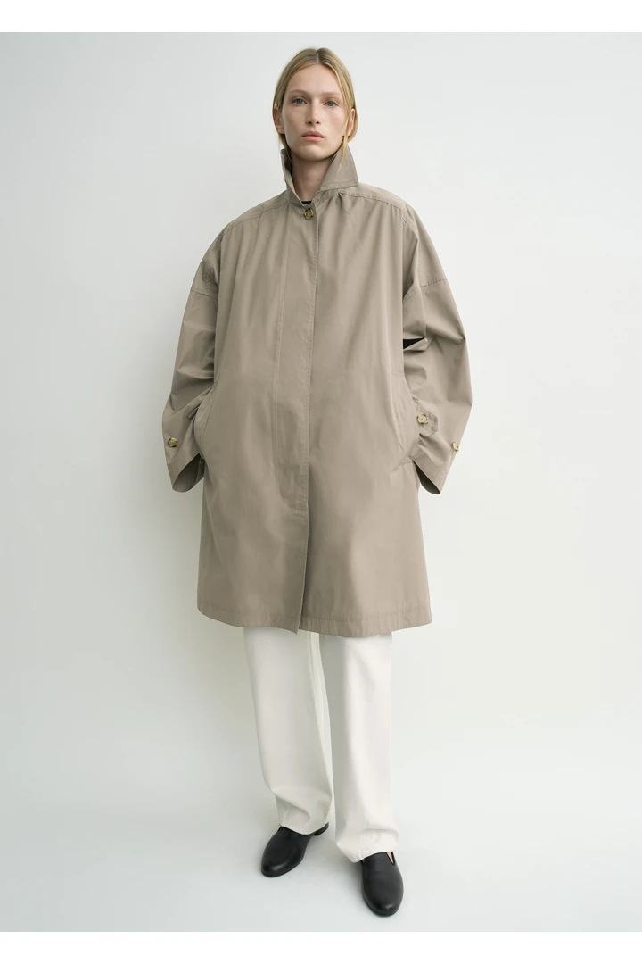 TOTEME 카 코트 토프의 토프컬러 3번쨰 이미지입니다.