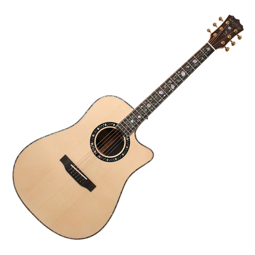 네오뮤직 [현대백화점] [덱스터어쿠스틱기타H] Dexter Guitar CHU CUSTOM DC 추가열/전용하드케이스/포크/통기타+풀옵션 +할인쿠폰