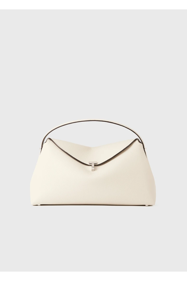 TOTEME 티-락 탑 핸들 밀크의 밀크컬러 0번쨰 이미지입니다.