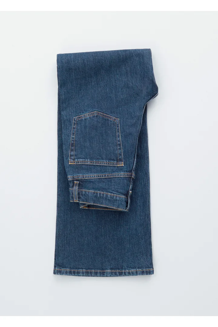 앤아더스토리즈 와이드 레그 진의 미디엄 블루컬러 Product입니다.