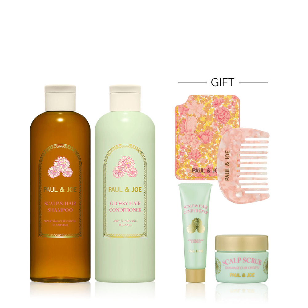 알비온 코스메틱 [현대백화점] NEW 스칼프 앤 헤어 샴푸 컨디셔너 세트 (+헤어 콤빗+스페셜 케어 2종 미니어처) +할인쿠폰