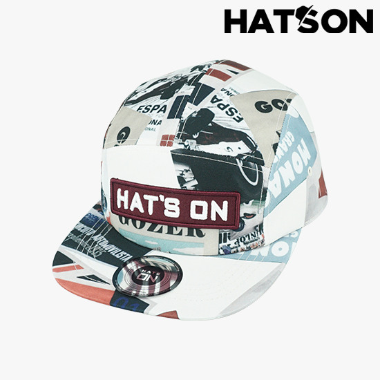 [현대백화점] H2131-001WT HatsON 브랜드 남자 여자 사계절 캠프캡 코디 스냅백 패션 챙 야구 모자 블랙 볼캡 AA +할인쿠폰