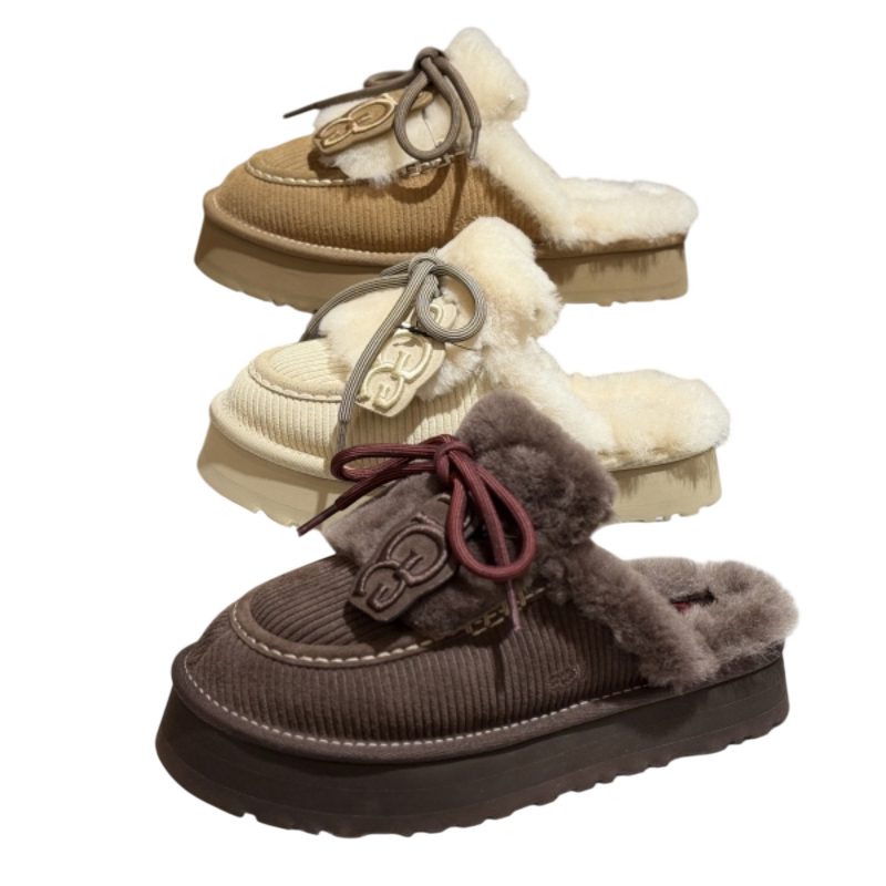 어그 UGG 3컬러 택일 여성 디스케트 헤리티지 플랫폼 슬리퍼 상품 이미지