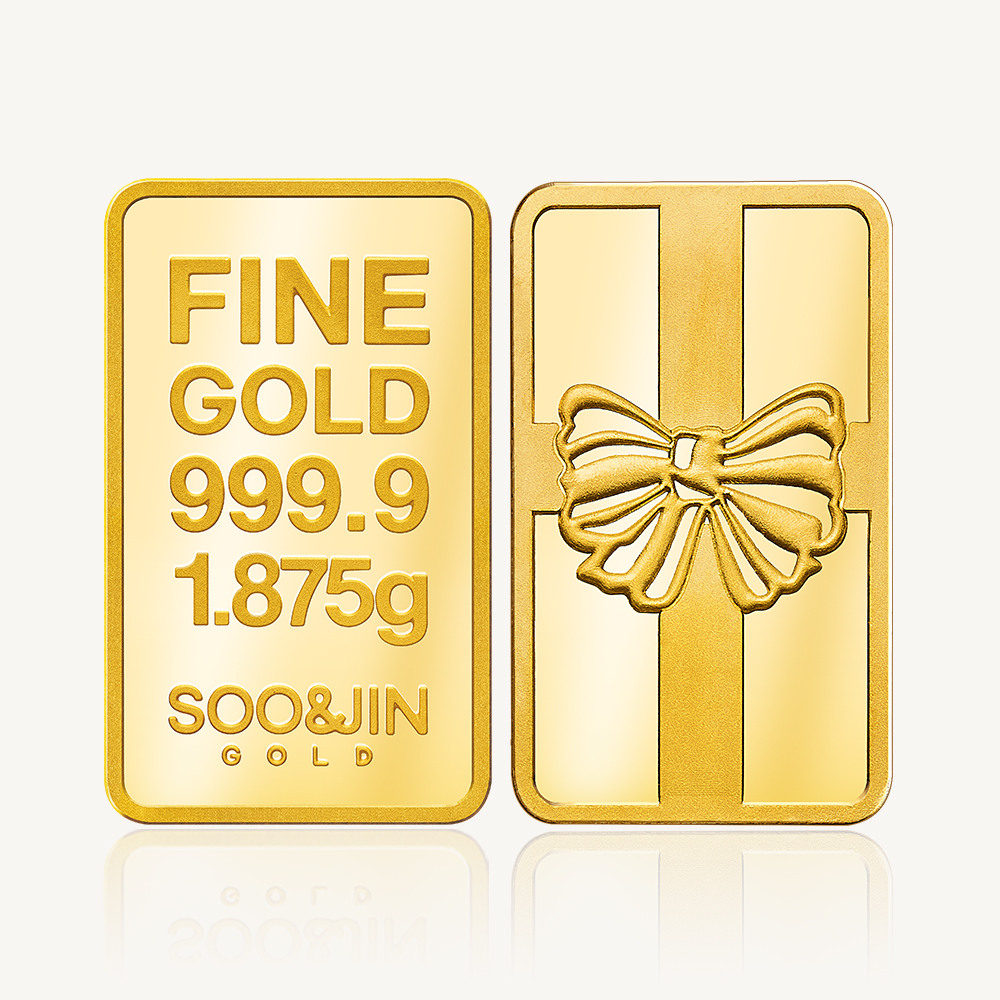 [현대백화점] 선물상자 골드바 24K 순금 1.875g