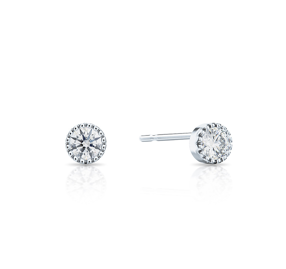 [현대백화점] [H.Point Pay현대백화점카드7%즉시할인~10/25]제니퍼 0.1ct(1부) 솔리테어 귀걸이 VS2 +할인쿠폰