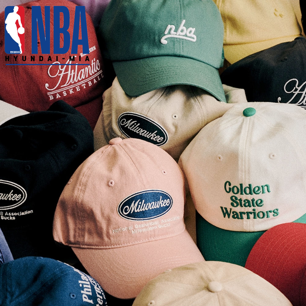 [현대백화점] NBA 남자 여자 자수 깊이감 롱캡 농구 테니스 런닝 등산 야구 모자 23종 1택 +할인쿠폰
