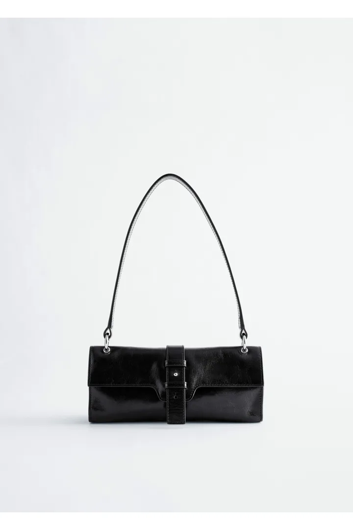 &OS image 13 of 블랙 in 미니 레더 숄더백