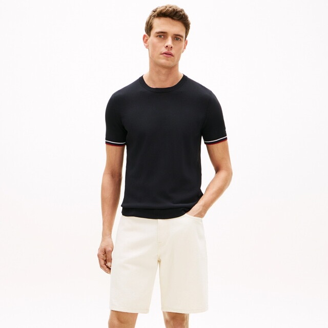 타미힐피거(남성) [현대백화점] [우리카드7%할인~04/19]테크 코튼 니트(T12G1KPO200MT1)MA +할인쿠폰