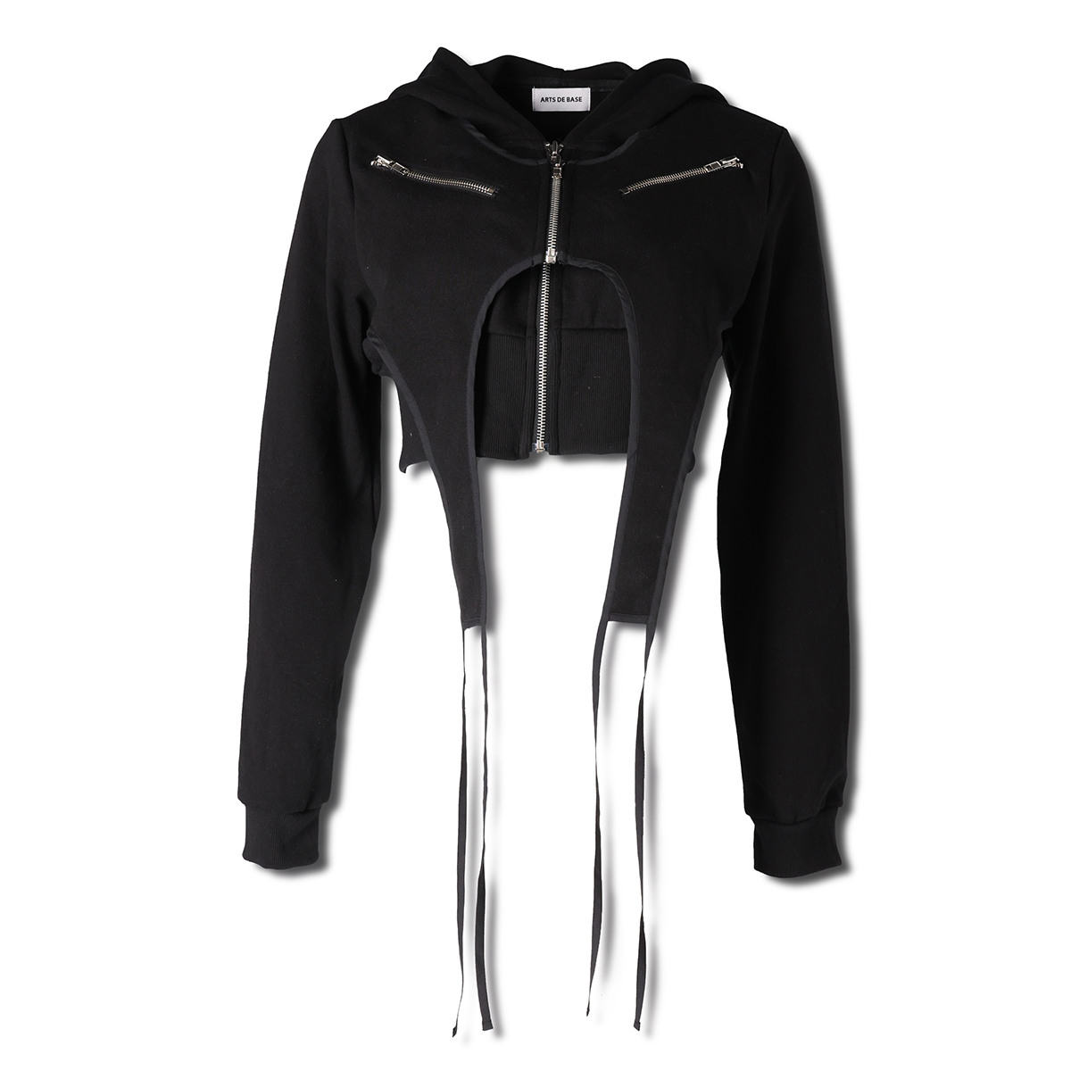 아드베스 [현대백화점] [KB국민카드, H.Point PayKB국민카드6%할인~10/08]Hood Crop Jacket (Black) W24HCJC00 +할인쿠폰