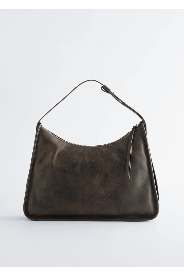 &OS image Style With default 0 of null in 레더 토트백