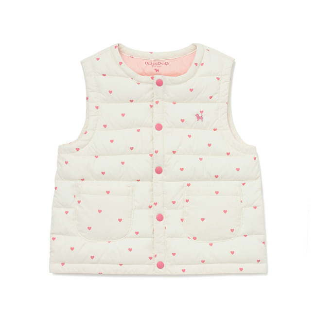 [현대백화점] FW25 웜라이트 경량 베스트 HJ (45A1913103) (BLUEDOG BABY/유아/출산/백일/선물/도트/강 +할인쿠폰