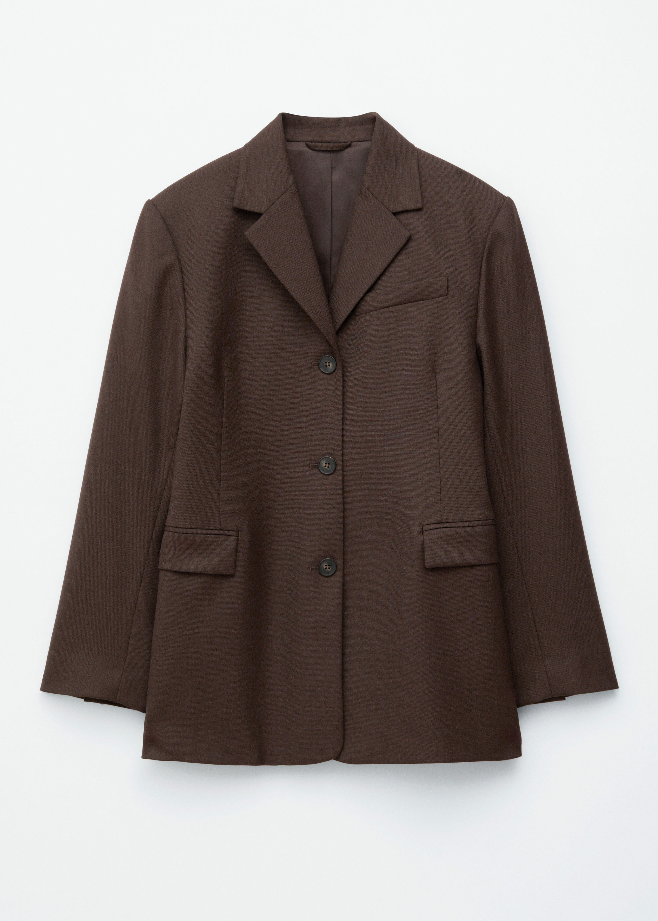 &OS image Style With default 1 of null in 테이퍼드 블레이저