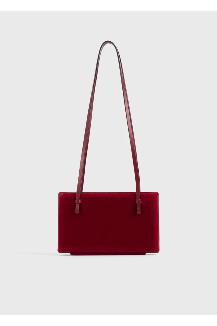 TOTEME 칵테일 벨벳 백 레드의 레드컬러 0번쨰 이미지입니다.