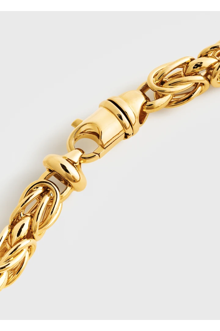 TOTEME 비잔틴 칼라 네크리스 골드의 골드컬러 3번쨰 이미지입니다.