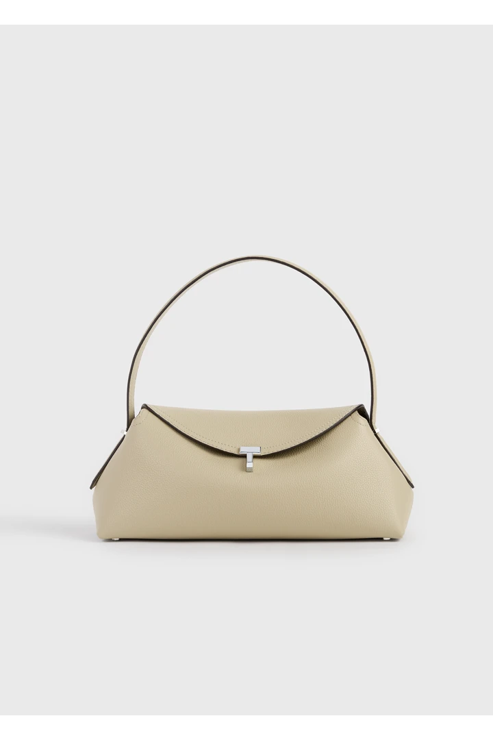 TOTEME default image 2 of 브라운 in 티-락 그레인 레더 숄더 캐슈