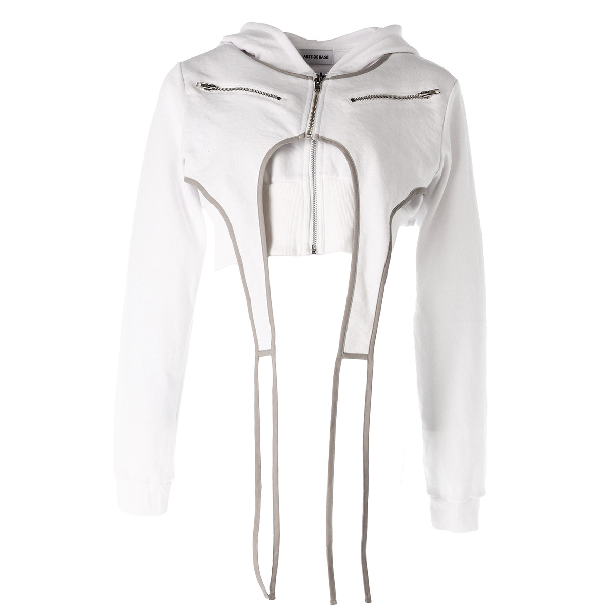 아드베스 [현대백화점] [KB국민카드, H.Point PayKB국민카드6%할인~10/08]Hood Crop Jacket (White) +할인쿠폰