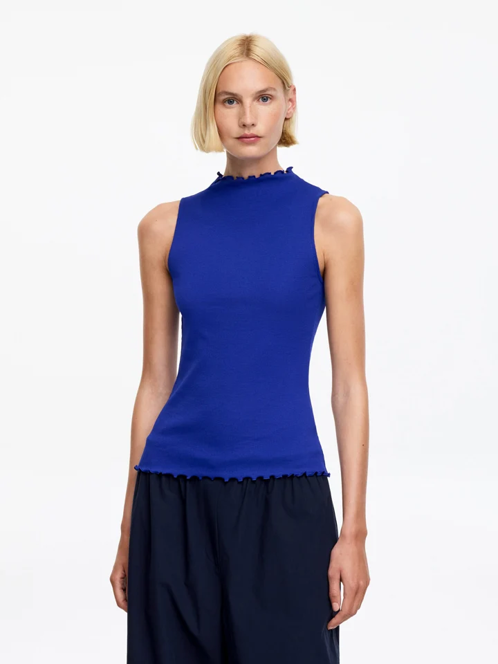 ARKET default image 7 of Blue in 모크넥 리브 탑