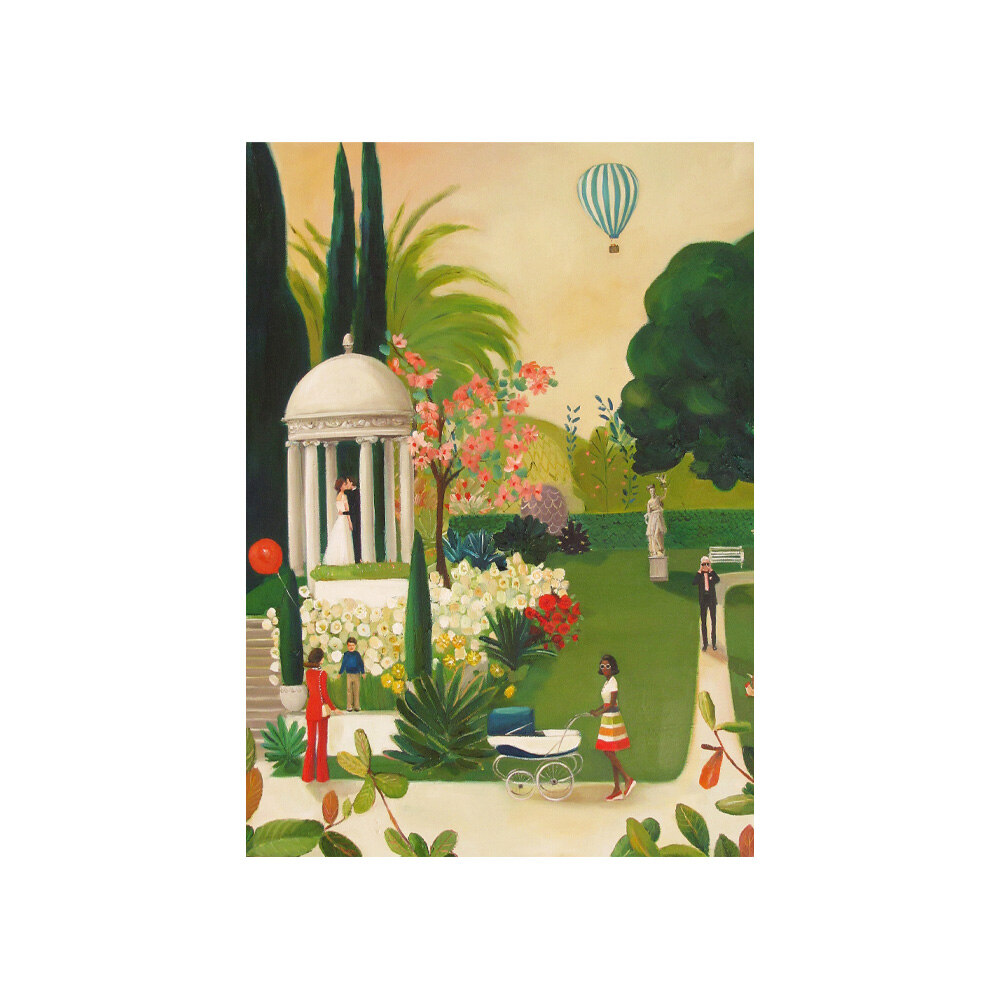 (주)한국아트체인 [현대백화점] A3 포스터 A Fainting In The Botanical Gardens / 자넷 힐(Janet Hill) +할인쿠폰