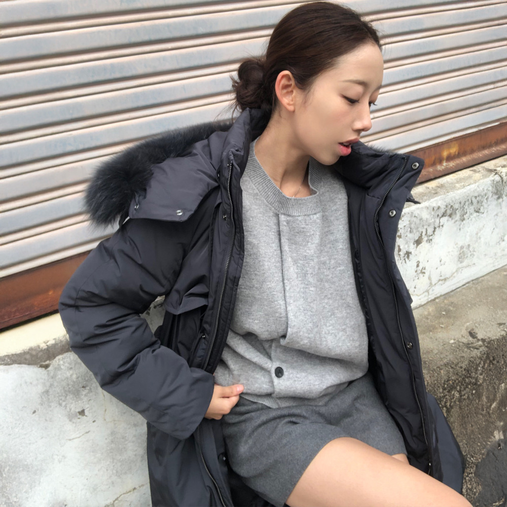 잇미샤 루즈핏 버튼 디테일 풀오버 ITPAZPO940 상품 이미지