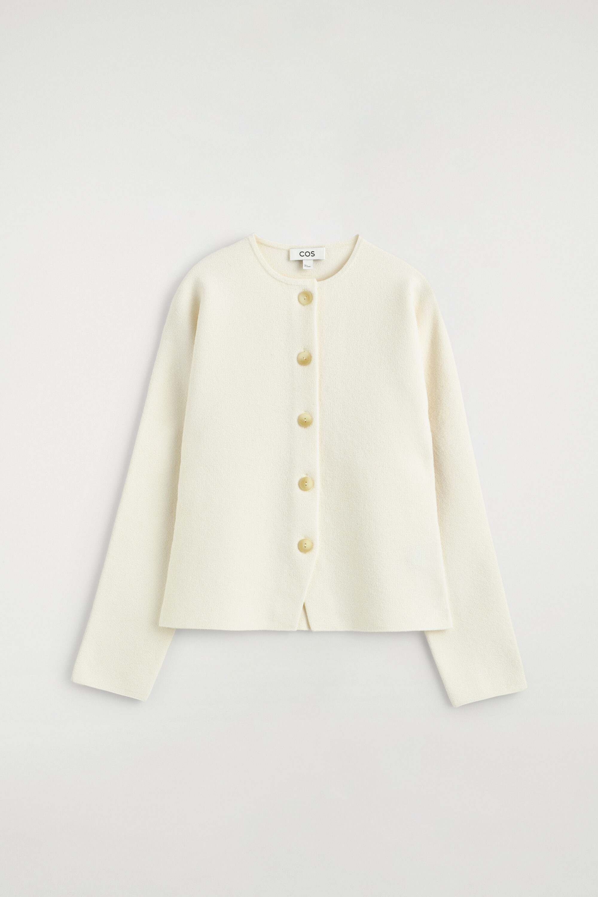 스컬프처럴 코튼 가디건