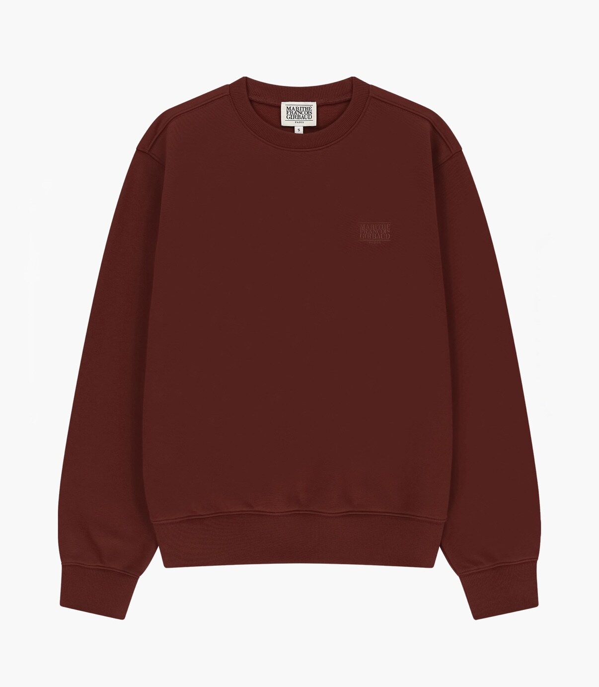 SMALL CLASSIC LOGO OVERSIZED SWEATSHIRT (BRUSHED) 4컬러 상품 이미지