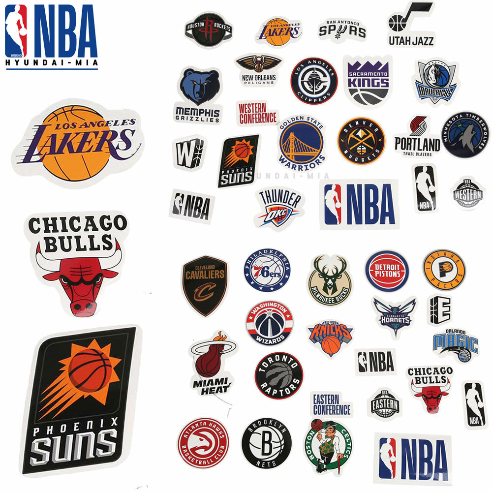 [현대백화점] 농구팀 컨퍼런스 30개 팀 캐리어 가방 노트북 바이크 오톱마이 폰케이스 스티커팩 55_A6200P +할인쿠폰