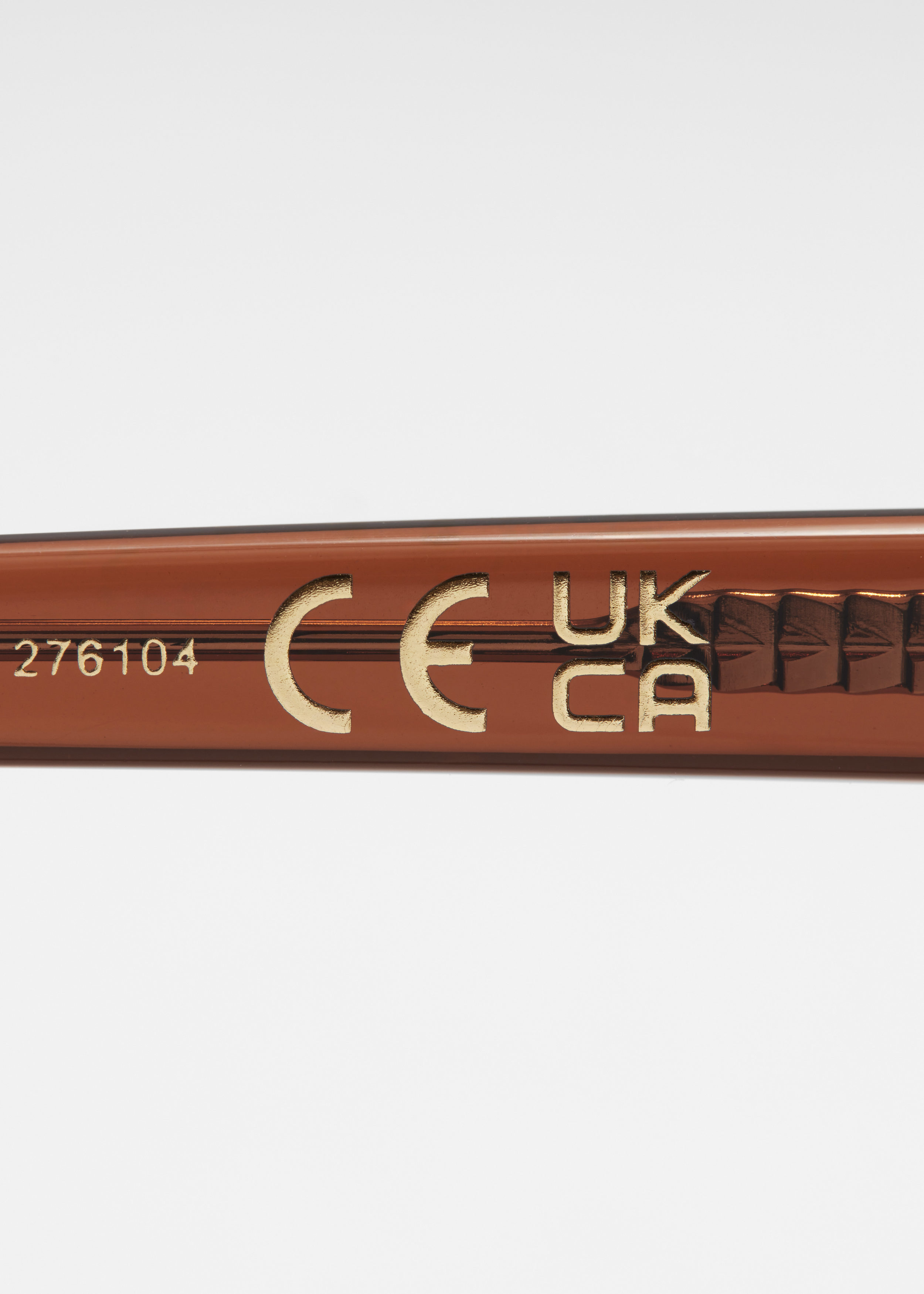 앤아더스토리즈 라운드 프레임 아세테이트 선글라스의 브라운컬러 Detail입니다.