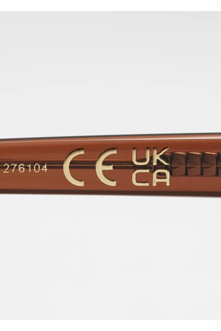 앤아더스토리즈 라운드 프레임 아세테이트 선글라스의 브라운컬러 Detail입니다.