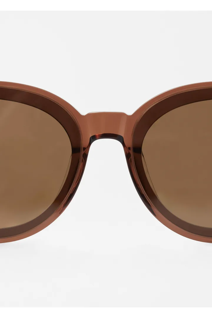 앤아더스토리즈 라운드 프레임 아세테이트 선글라스의 브라운컬러 Product입니다.