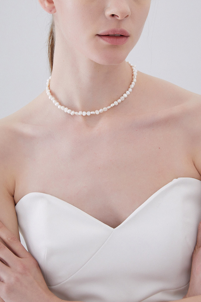 하지나인터내셔널 [현대백화점] [KB국민카드, H.Point PayKB국민카드7%할인~08/26]6mm Tous Les Pearl Necklace
