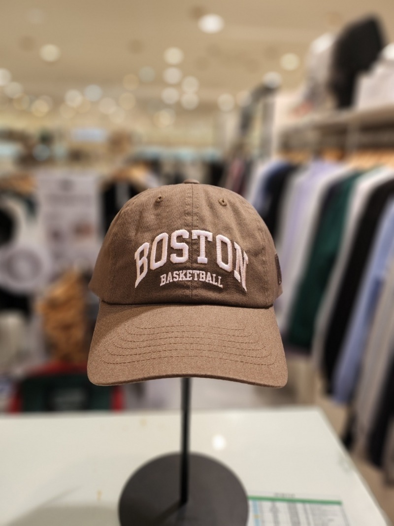 NBA  BOS 아치형 시티 시리즈 소프트 볼캡 브라운 (N255AP254P61) 상품 이미지