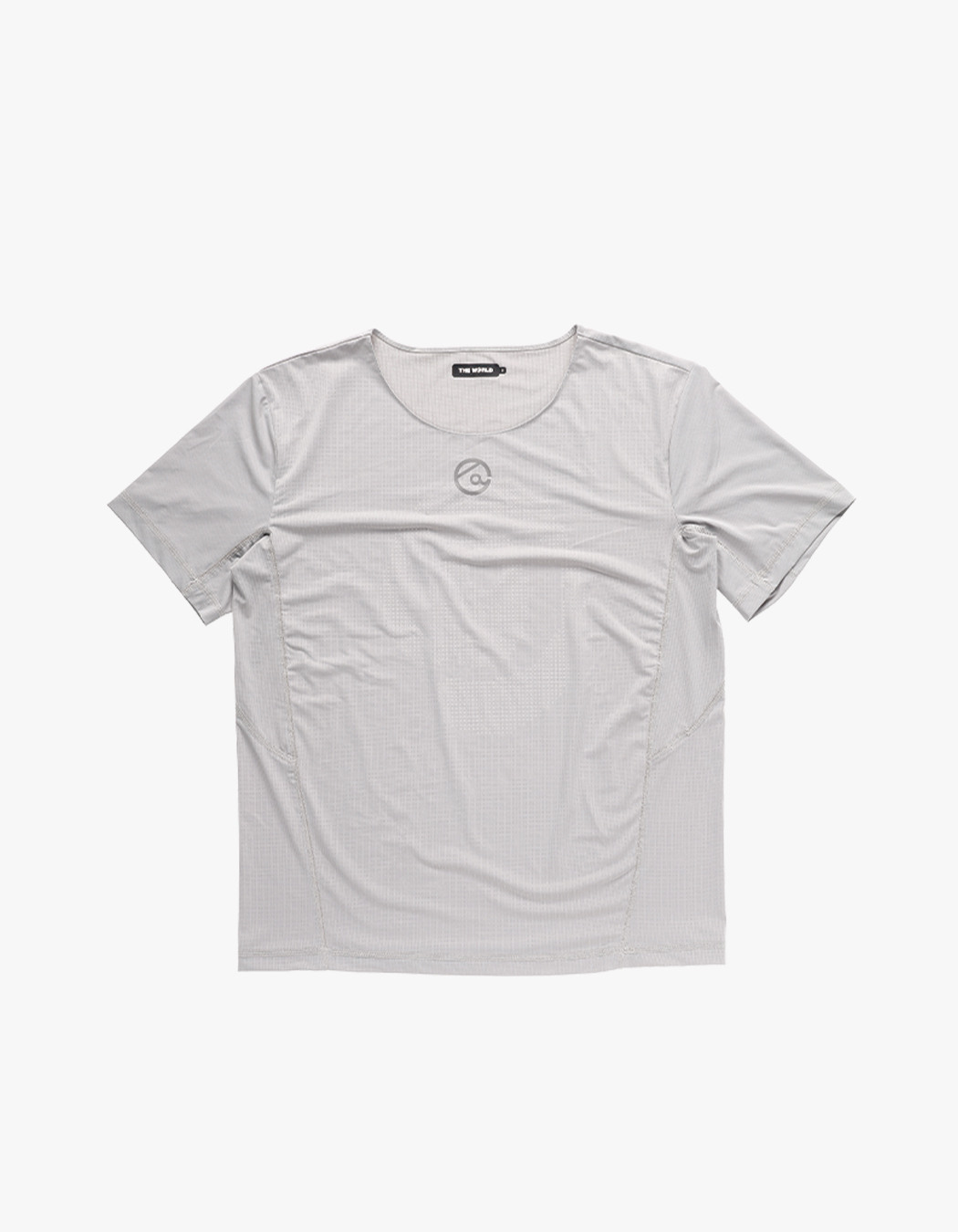 [현대백화점] LASER BACK HOLE RUNNING TEE LIGHT GRAY +할인쿠폰