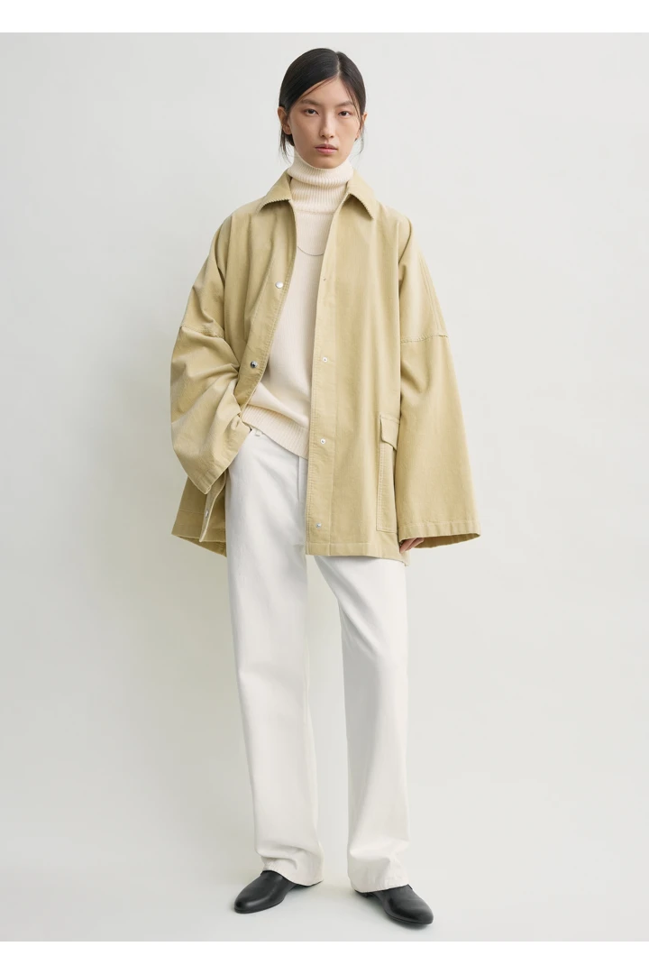 TOTEME default image 10 of 베이지 in 코드 오버셔츠 재킷 베이지