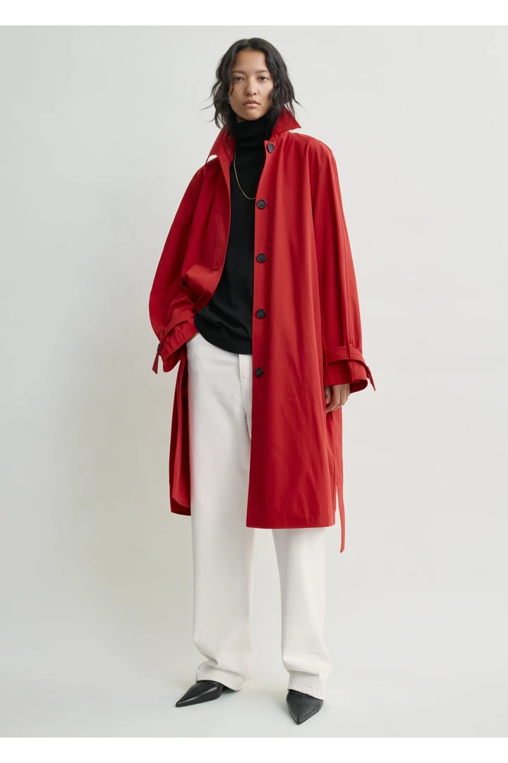 TOTEME default image 10 of 레드 in 라이트 스프링 트렌치 코트 포피