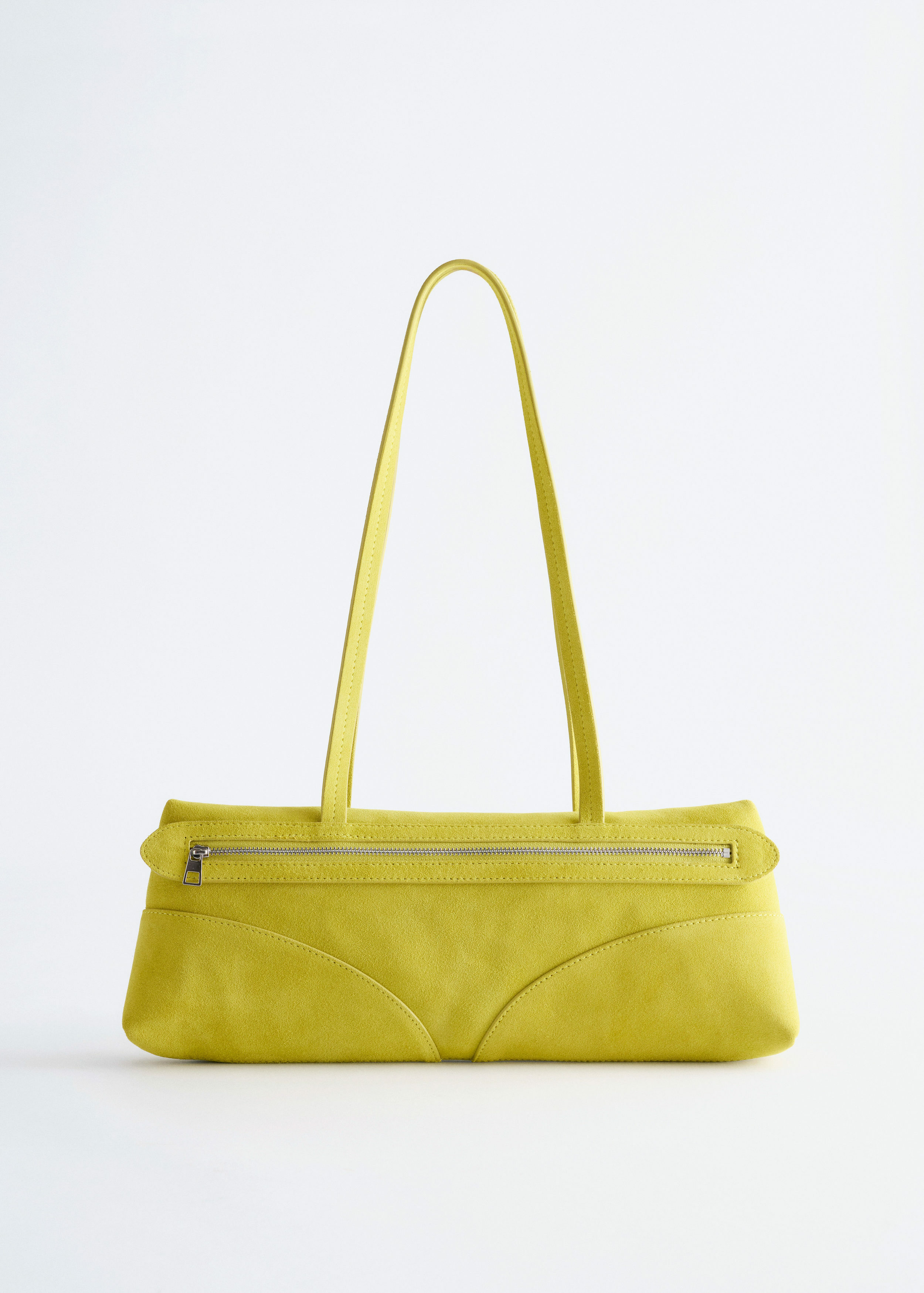 앤아더스토리즈 슬림 숄더 백의 브라이트 옐로우컬러 Product입니다.