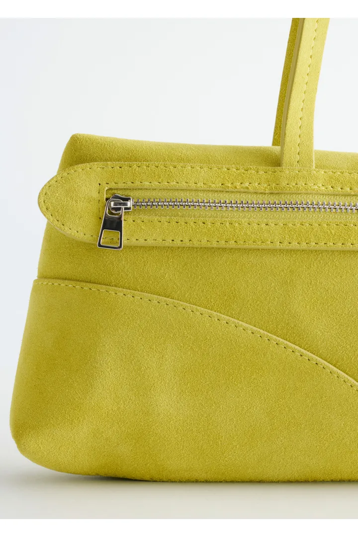 앤아더스토리즈 슬림 숄더 백의 브라이트 옐로우컬러 Product입니다.