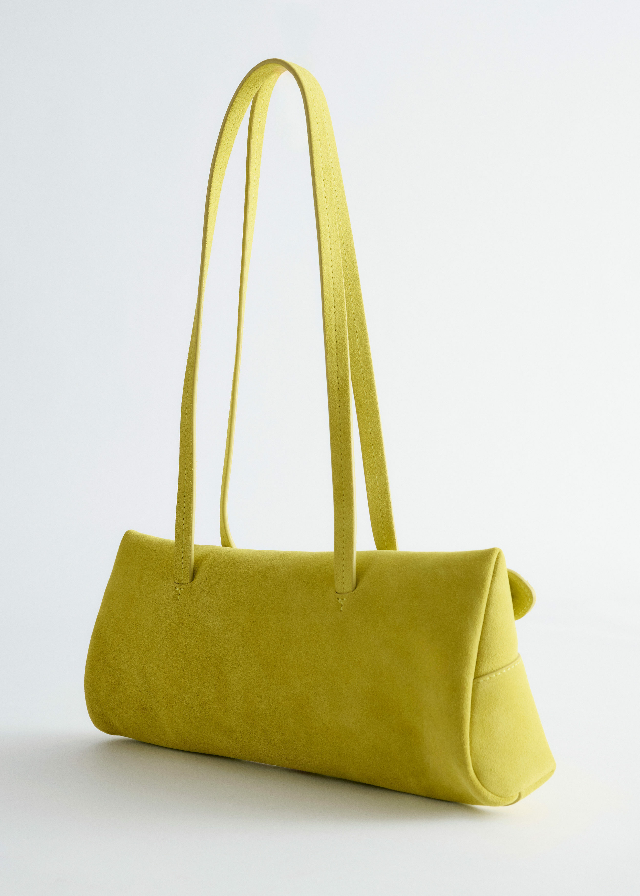 앤아더스토리즈 슬림 숄더 백의 브라이트 옐로우컬러 Product입니다.