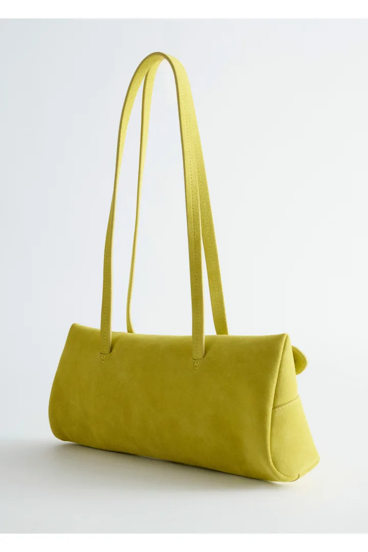 앤아더스토리즈 슬림 숄더 백의 브라이트 옐로우컬러 Product입니다.