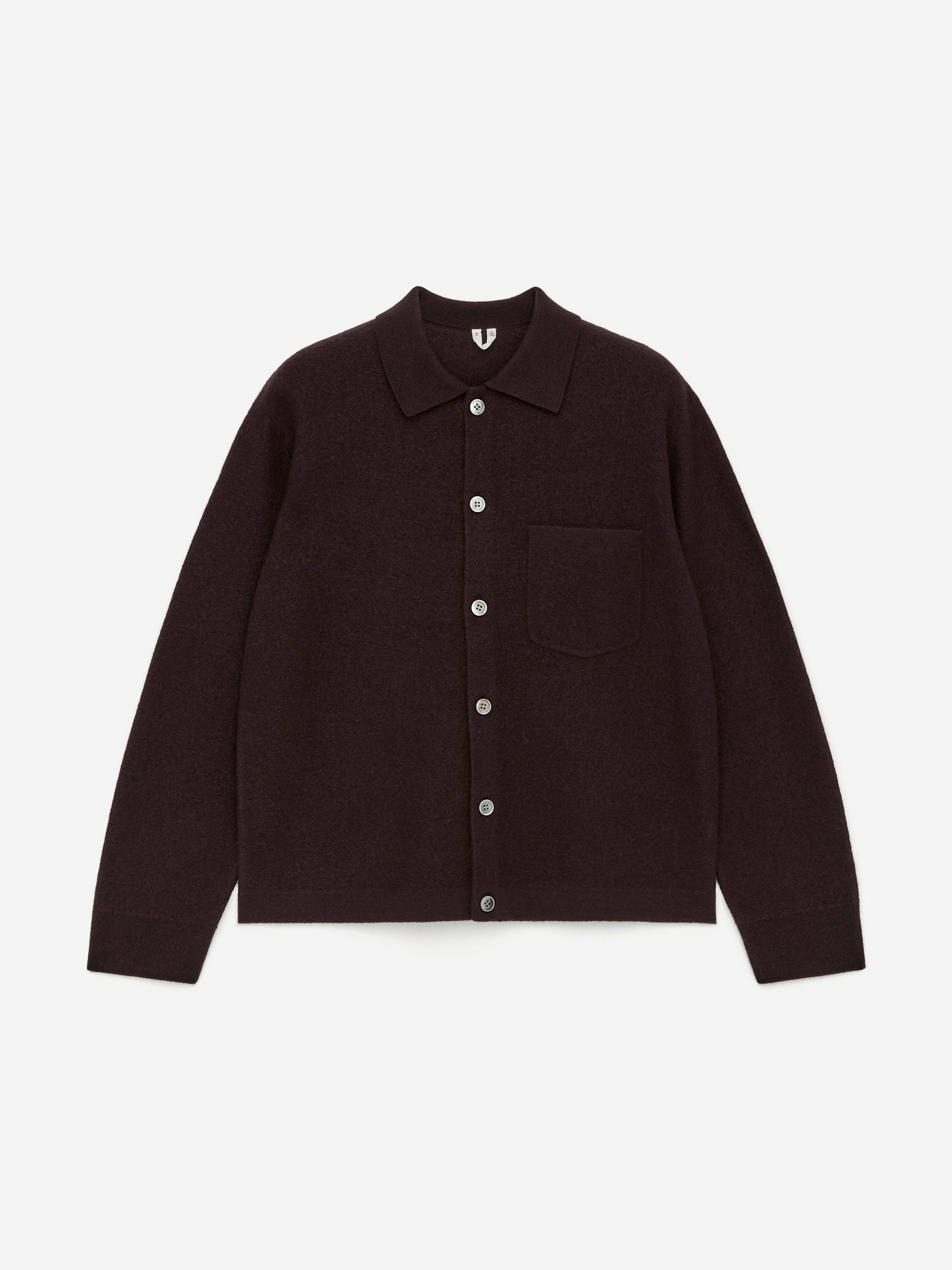 ARKET default image 2 of Brown in 보일드 울 가디건