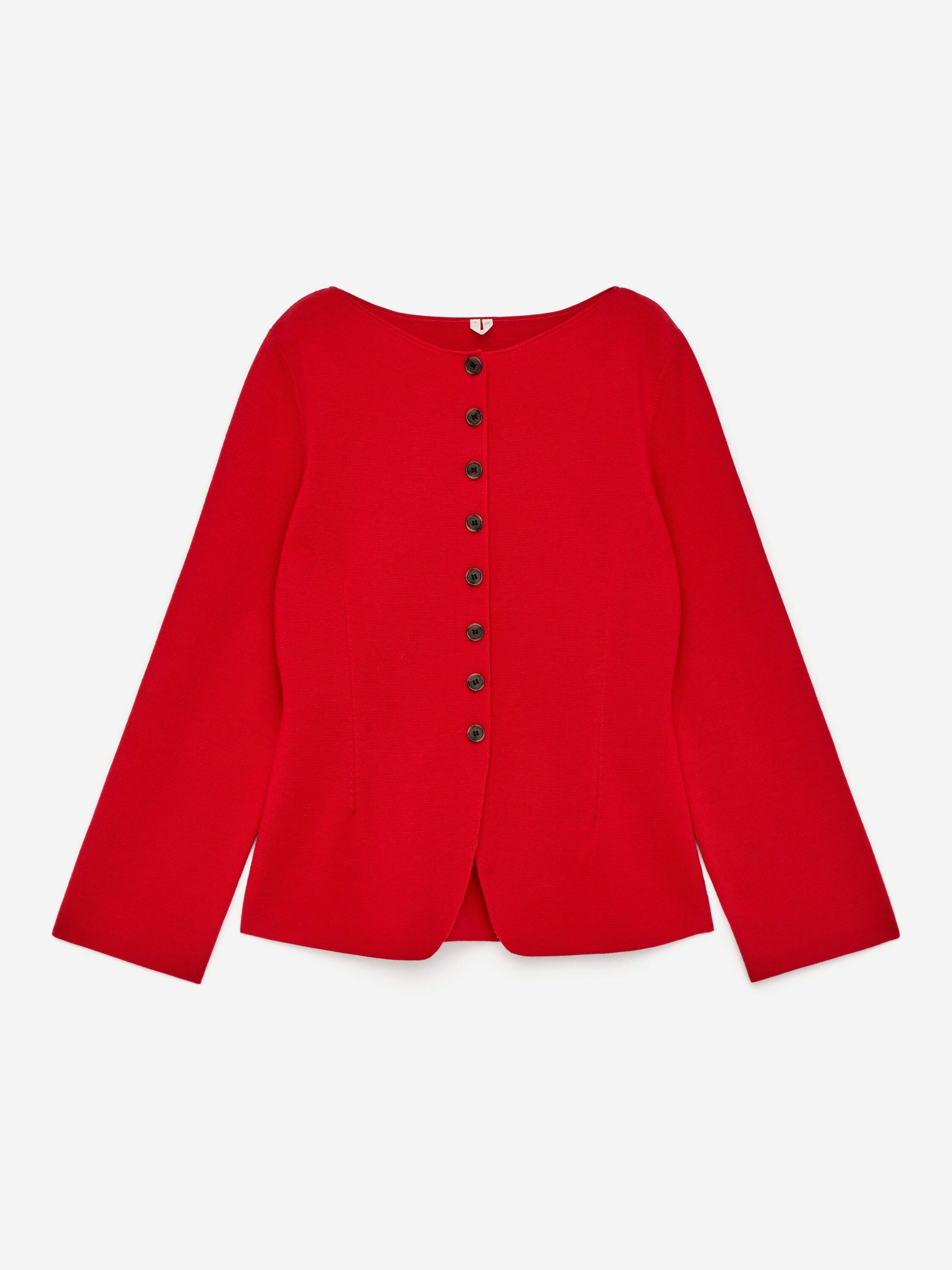 ARKET default image 6 of Red in 메리노 울 가디건