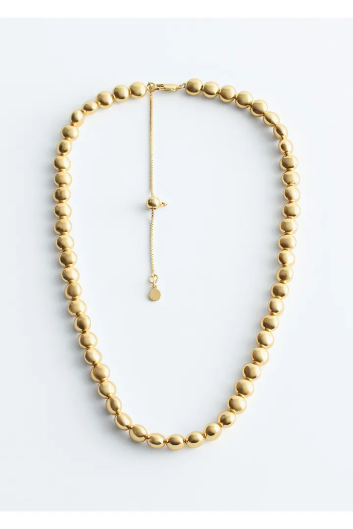 &OS image Style With default 1 of null in 쇼트 비즈 네크리스