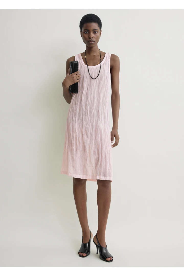 TOTEME 크링클드 거즈 탱크탑 드레스 블룸의 블룸컬러 0번쨰 이미지입니다.