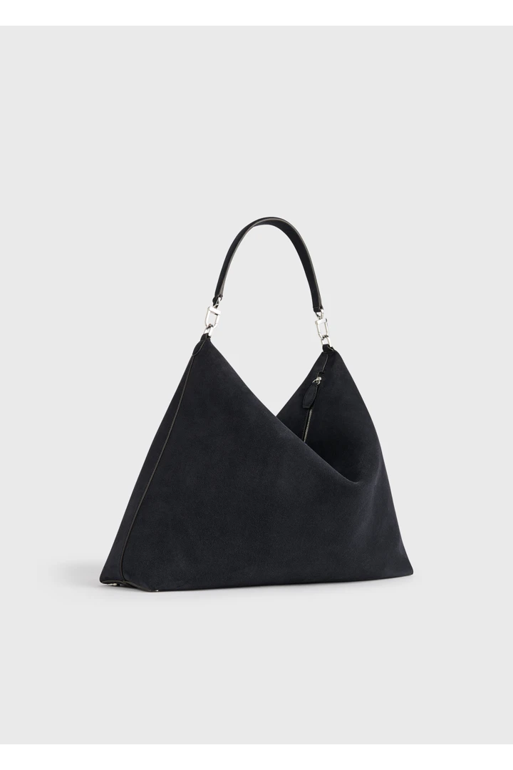 TOTEME 베벨 스웨이드 백 네이비의 네이비컬러 6번쨰 이미지입니다.