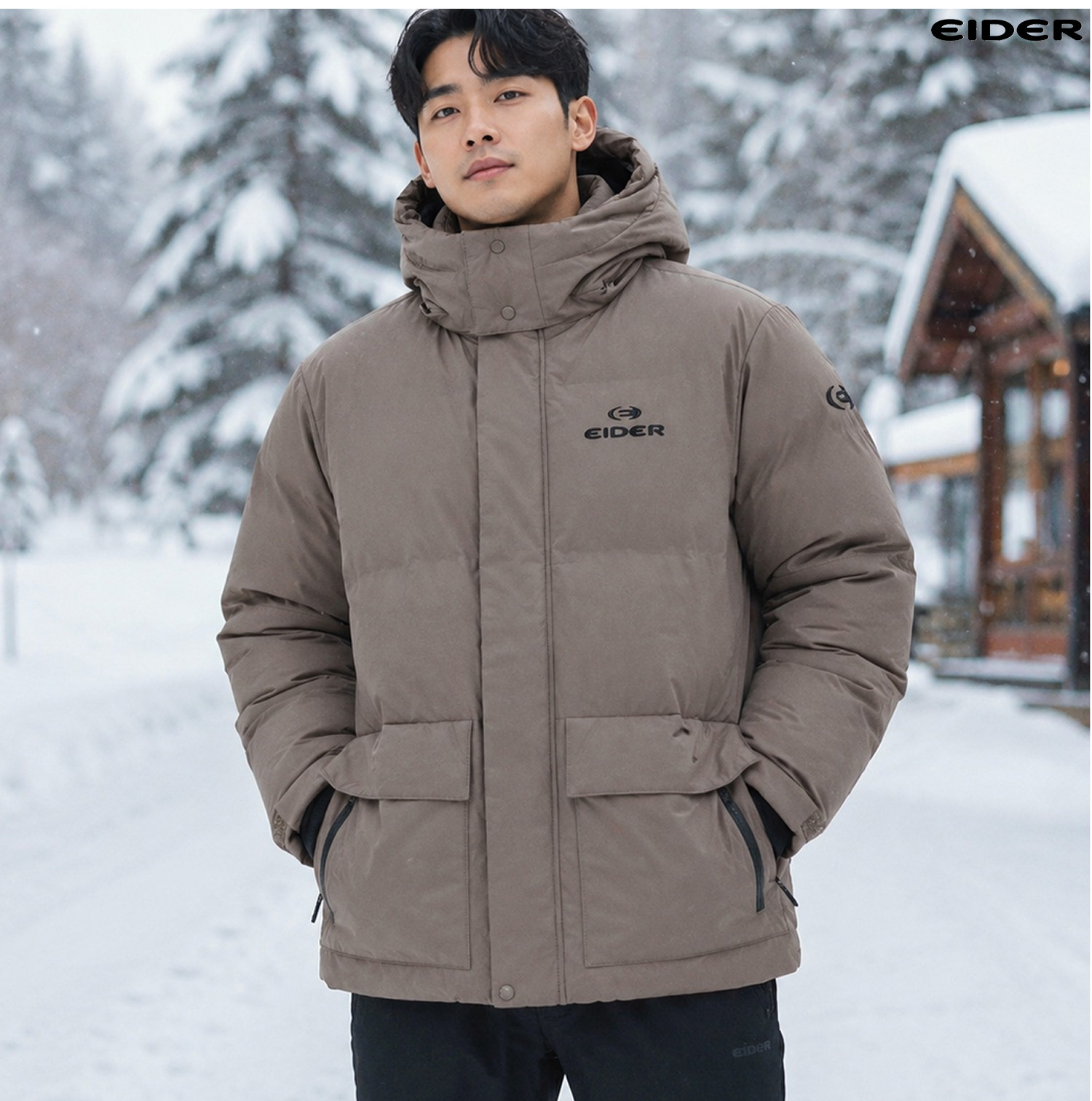 아이더 [최초판매가529000]STELOL M (스테롤 M) α 고어 윈드스타퍼 구스다운 자켓  상품 이미지