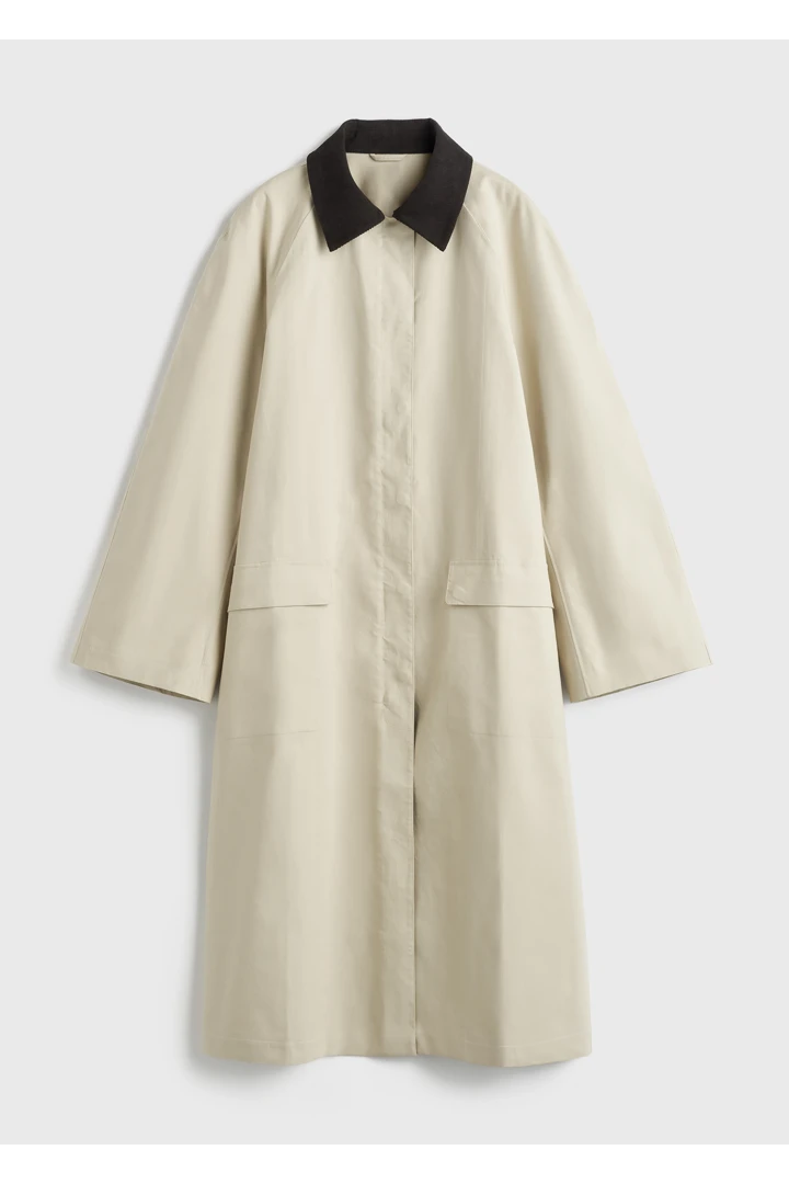 TOTEME 썸머 컨트리 코트 피넛의 피넛컬러 4번쨰 이미지입니다.