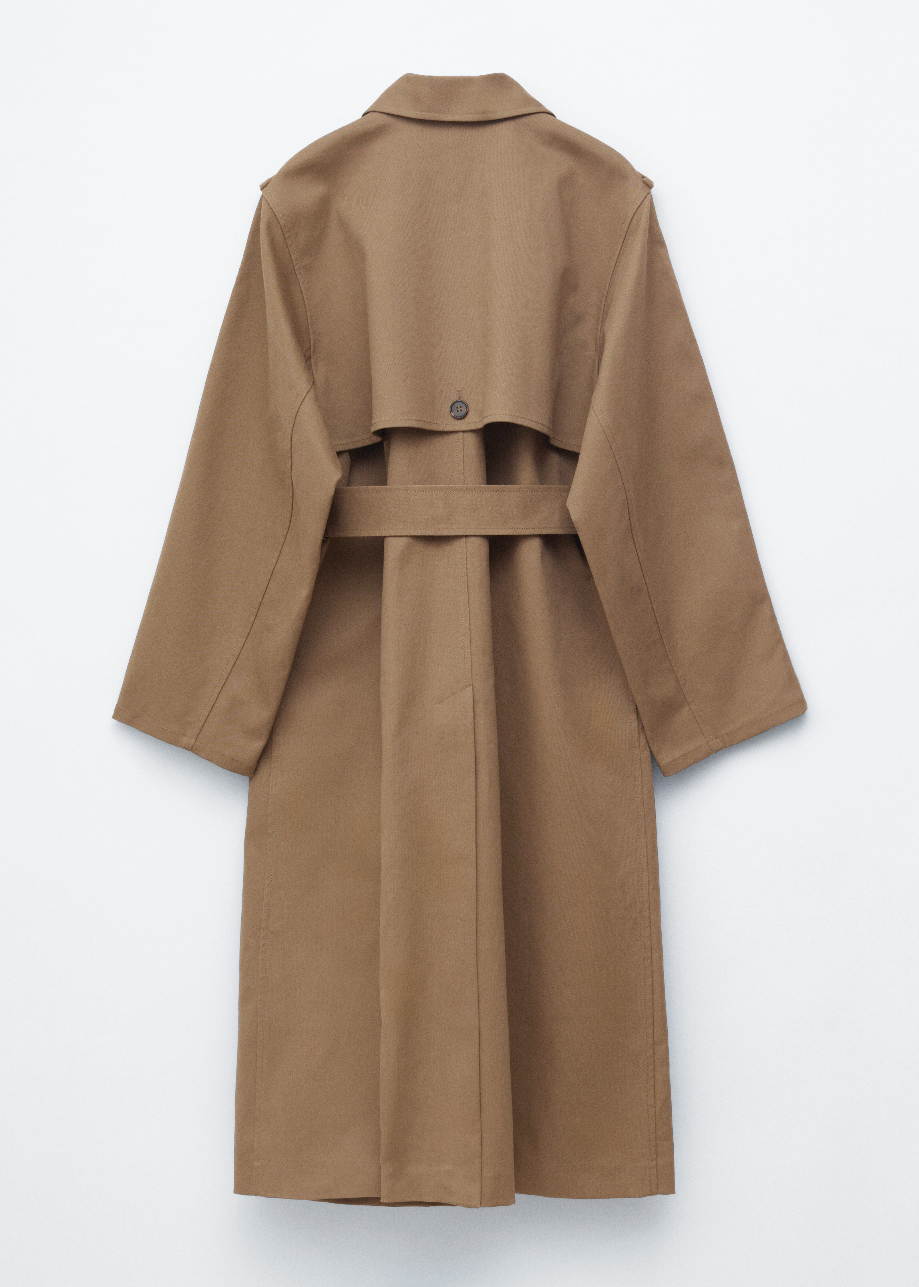 앤아더스토리즈 벨티드 트렌치 코트의 다크 베이지컬러 Product입니다.