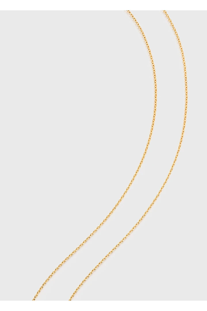 TOTEME 포르차티나 네크리스 18KT 골드의 골드컬러 4번쨰 이미지입니다.