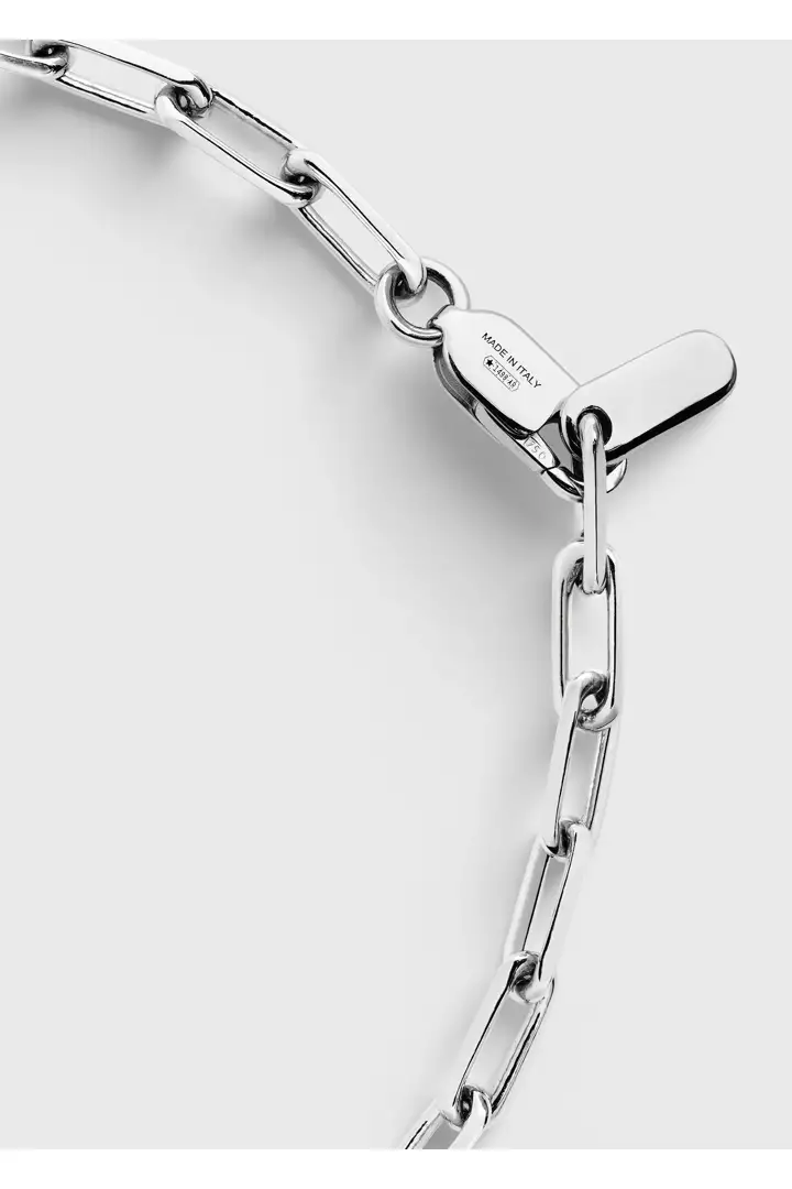 TOTEME 체인 브레이슬릿 18KT 화이트 골드의 화이트 골드컬러 3번쨰 이미지입니다.