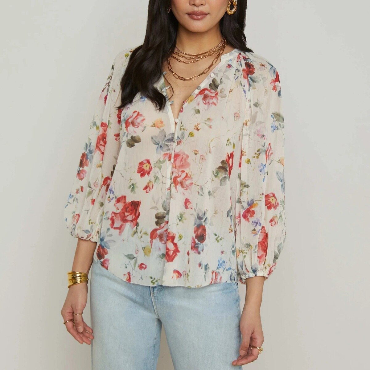 [현대백화점] Teagan Blouse 40522WWH IMWF