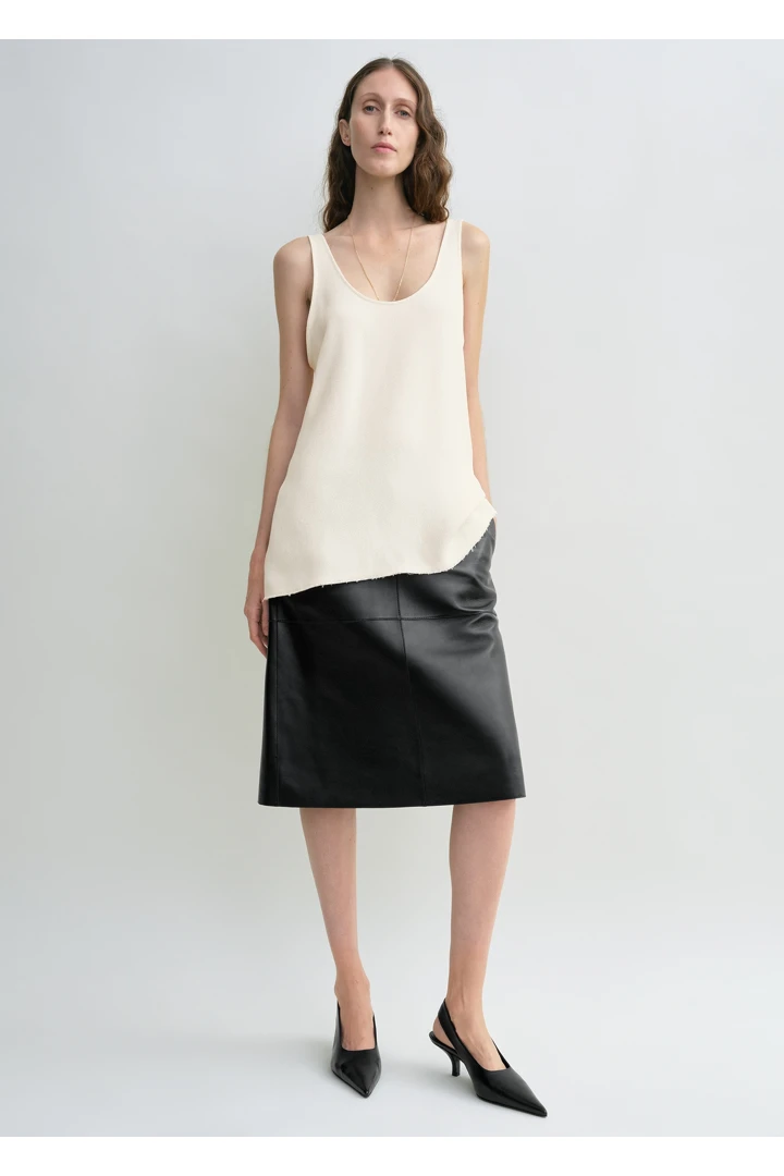 TOTEME default image 13 of 크림 in 세이블 탱크탑 마카다미아